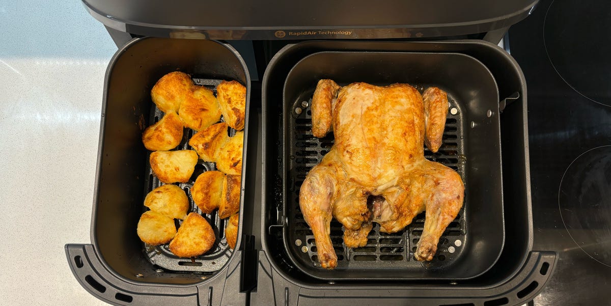 Air fryer orange chicken