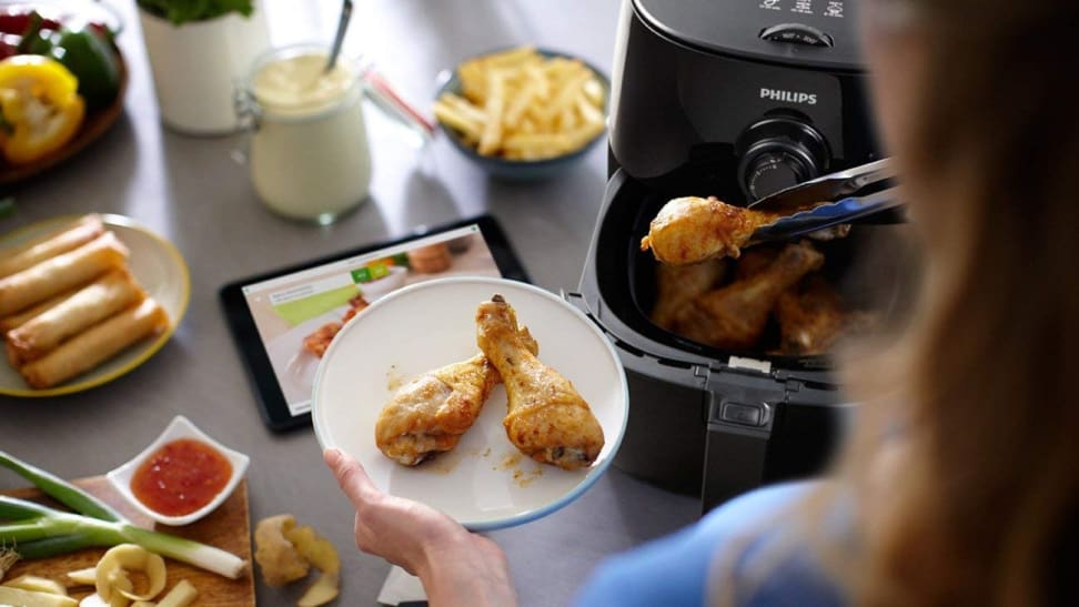 Air fryer garlic bread