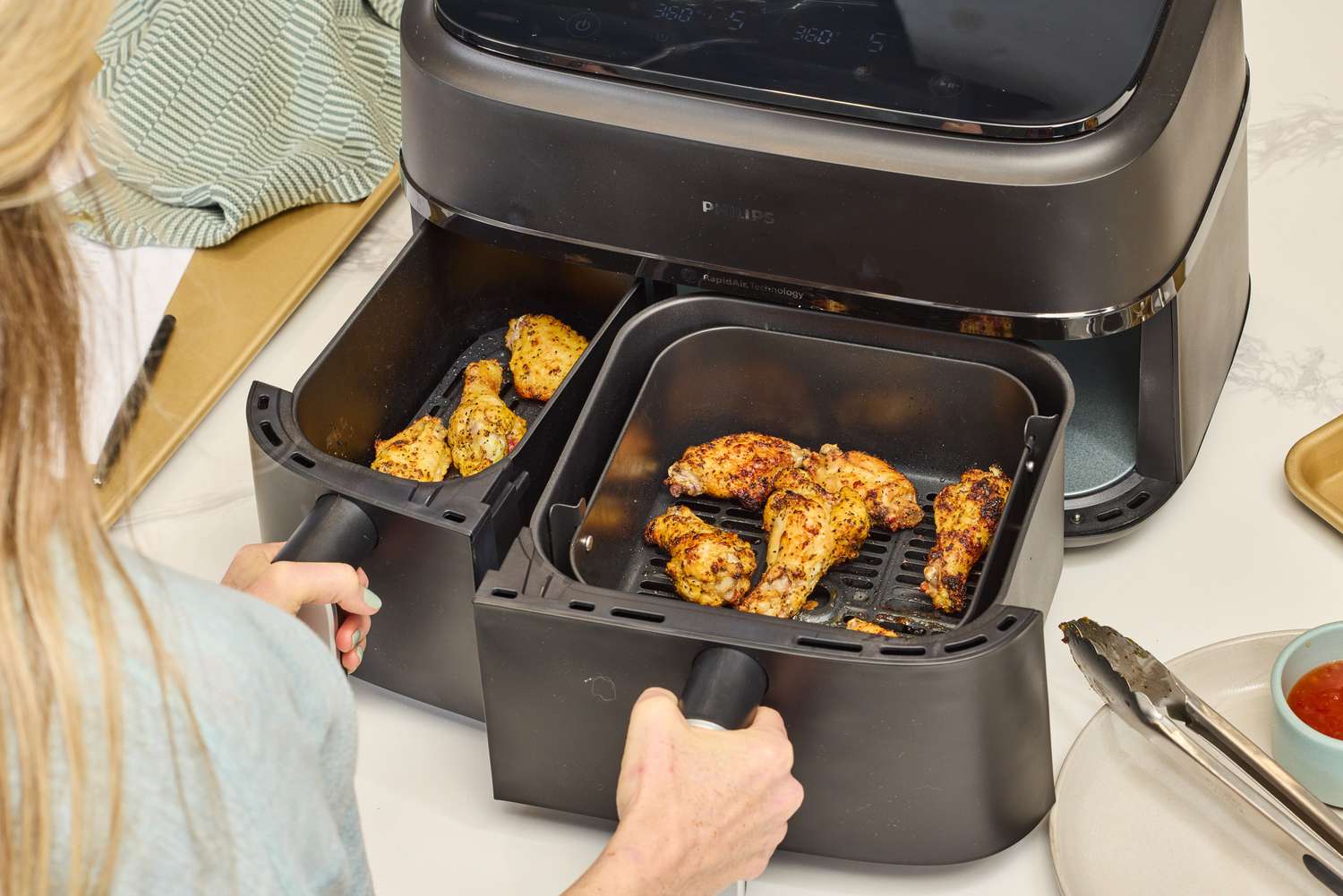 Air fryer sausage links