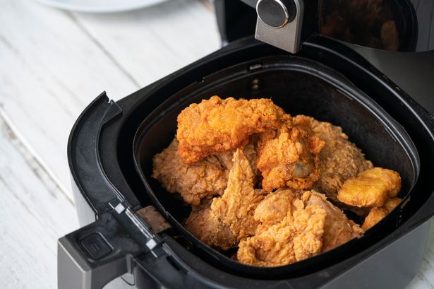 Ground beef air fryer tacos