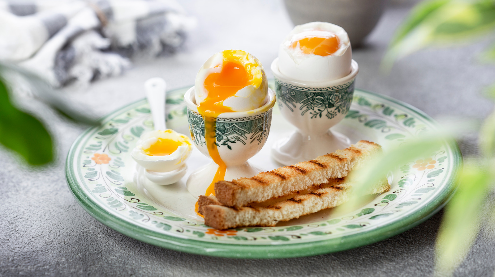 Soft-Boiled Eggs with Deviled Soldiers