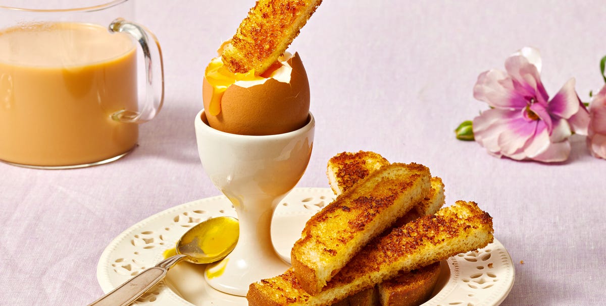Soft-Boiled Eggs with Deviled Soldiers