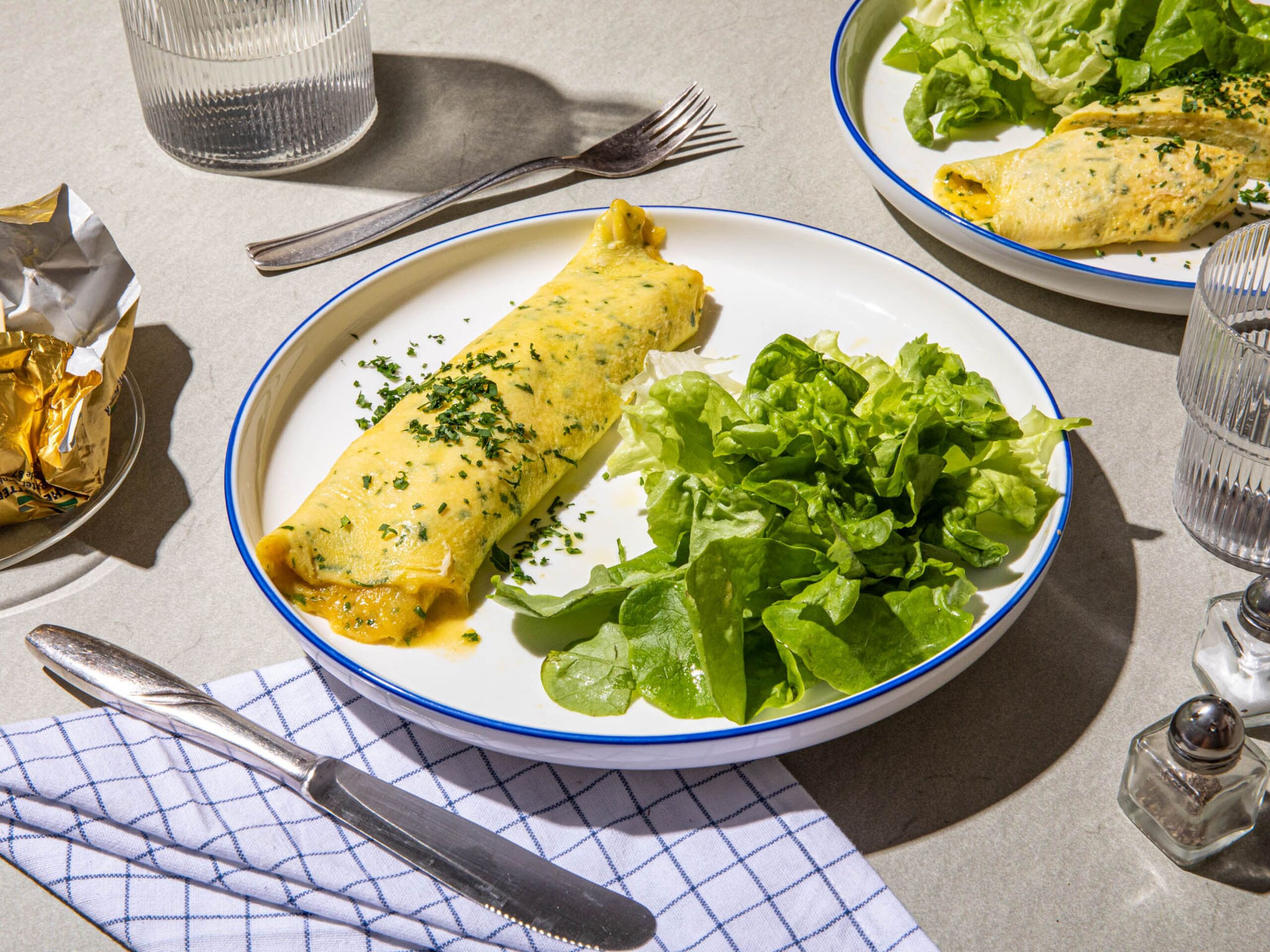 Classic Omelet and Greens