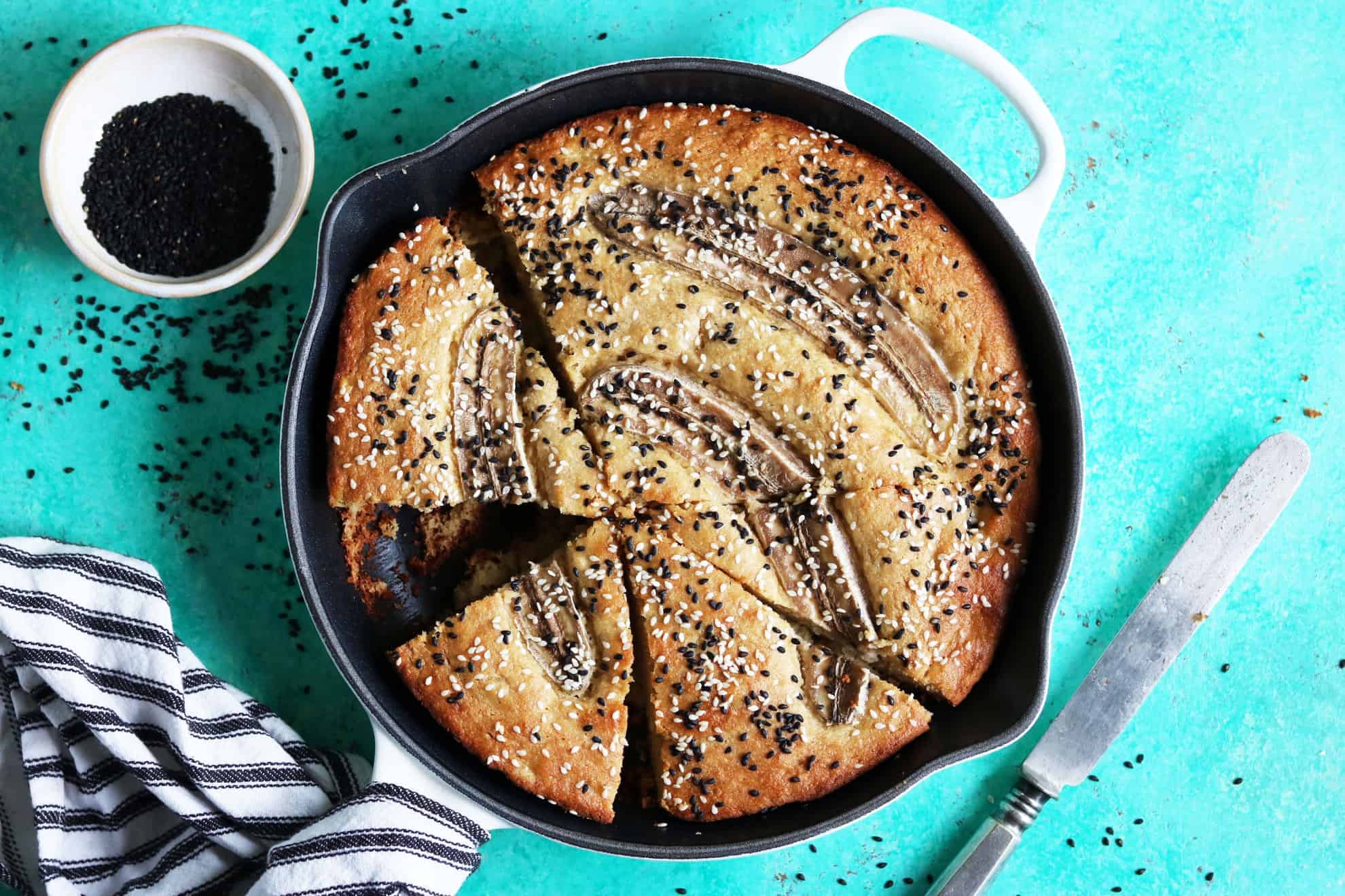 Tahini Banana Bread
