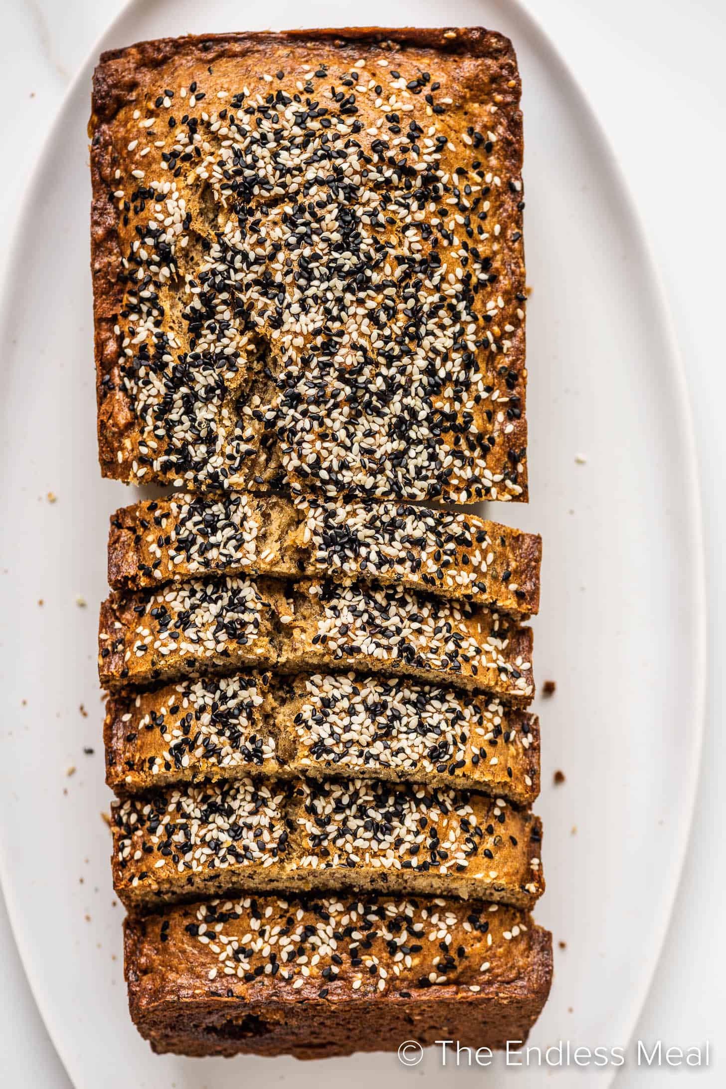 Tahini Banana Bread