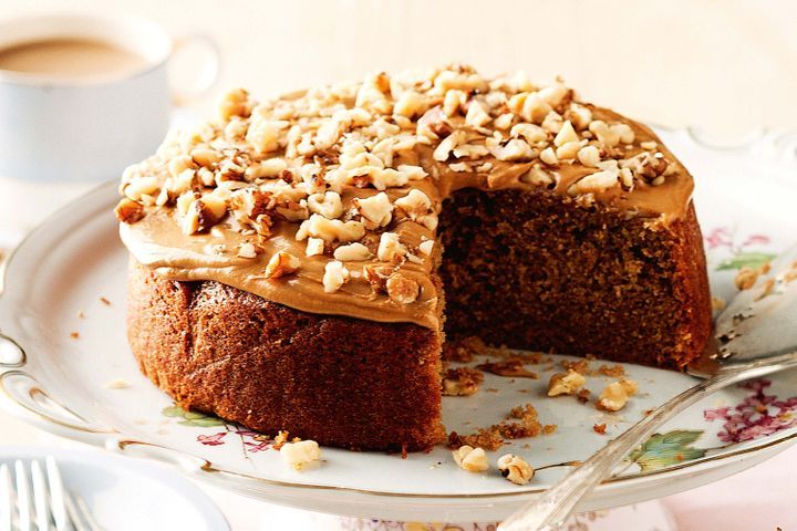 Raisin-Walnut Coffee Cake