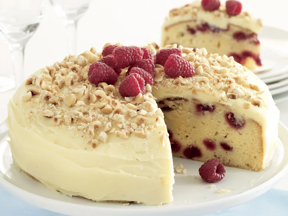 White chocolate mud cake