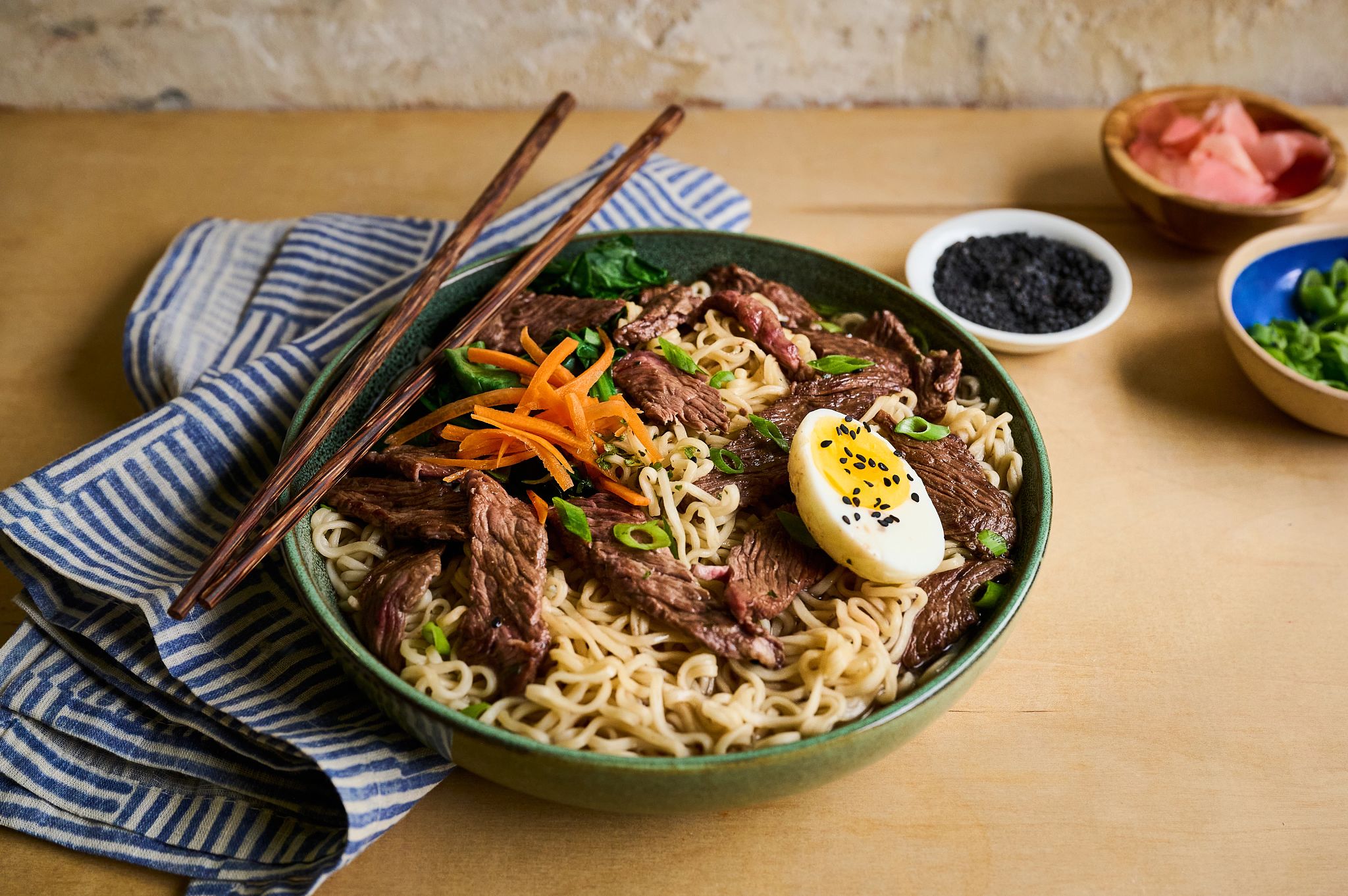 Korean Beef Noodle Bowls