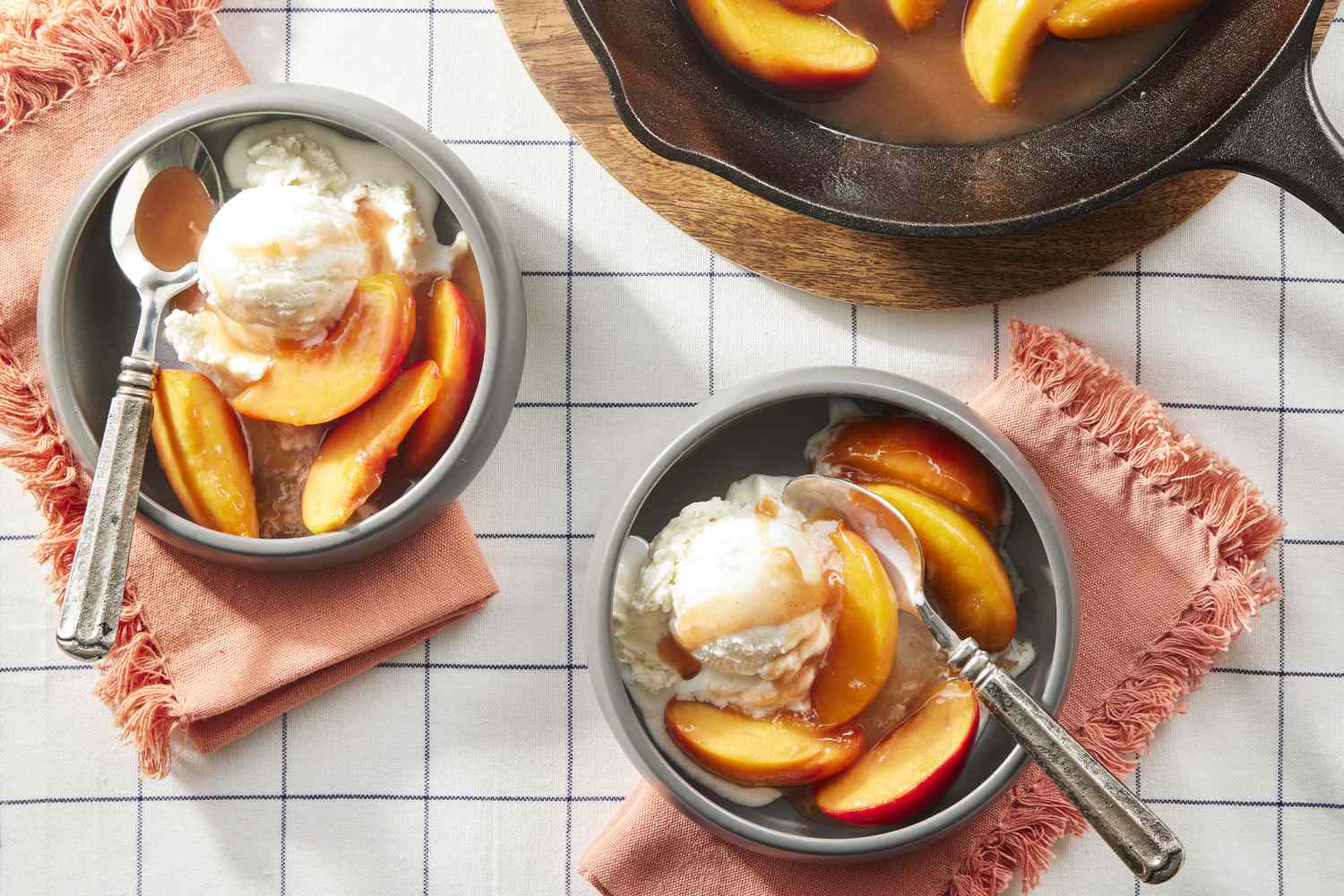 Caramelized Skillet Stone Fruit