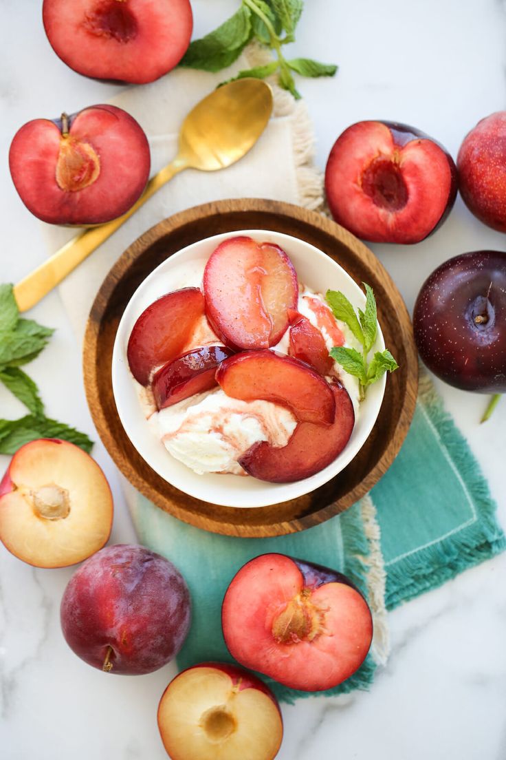 Caramelized Skillet Stone Fruit