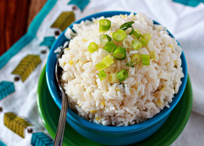 Sweet and Savory Coconut Rice