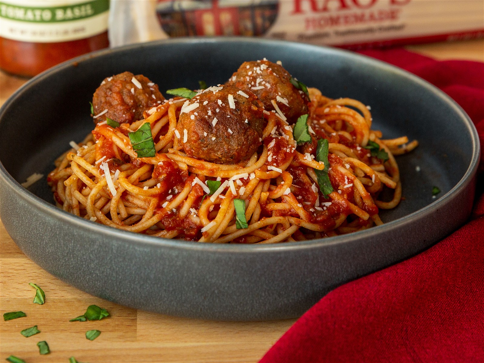 Homemade Spaghetti and Meatballs