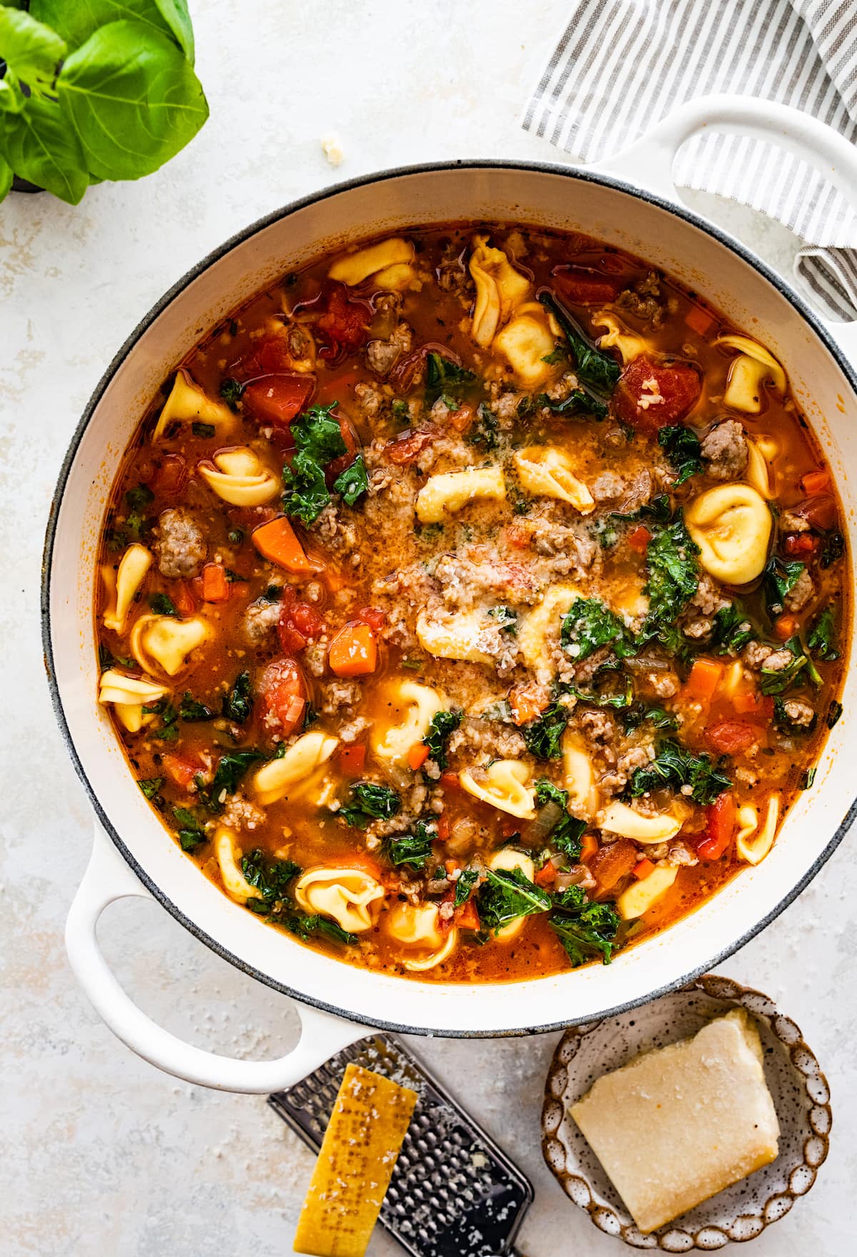 Tortellini Sausage Soup