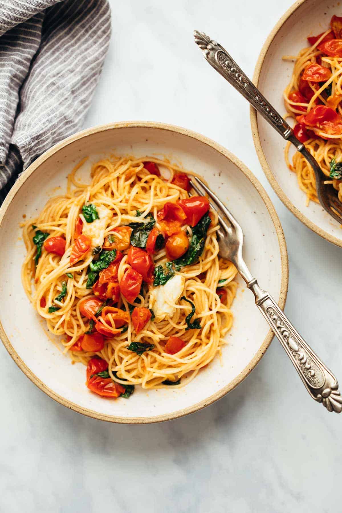 Fresh Tomato Basil Pasta