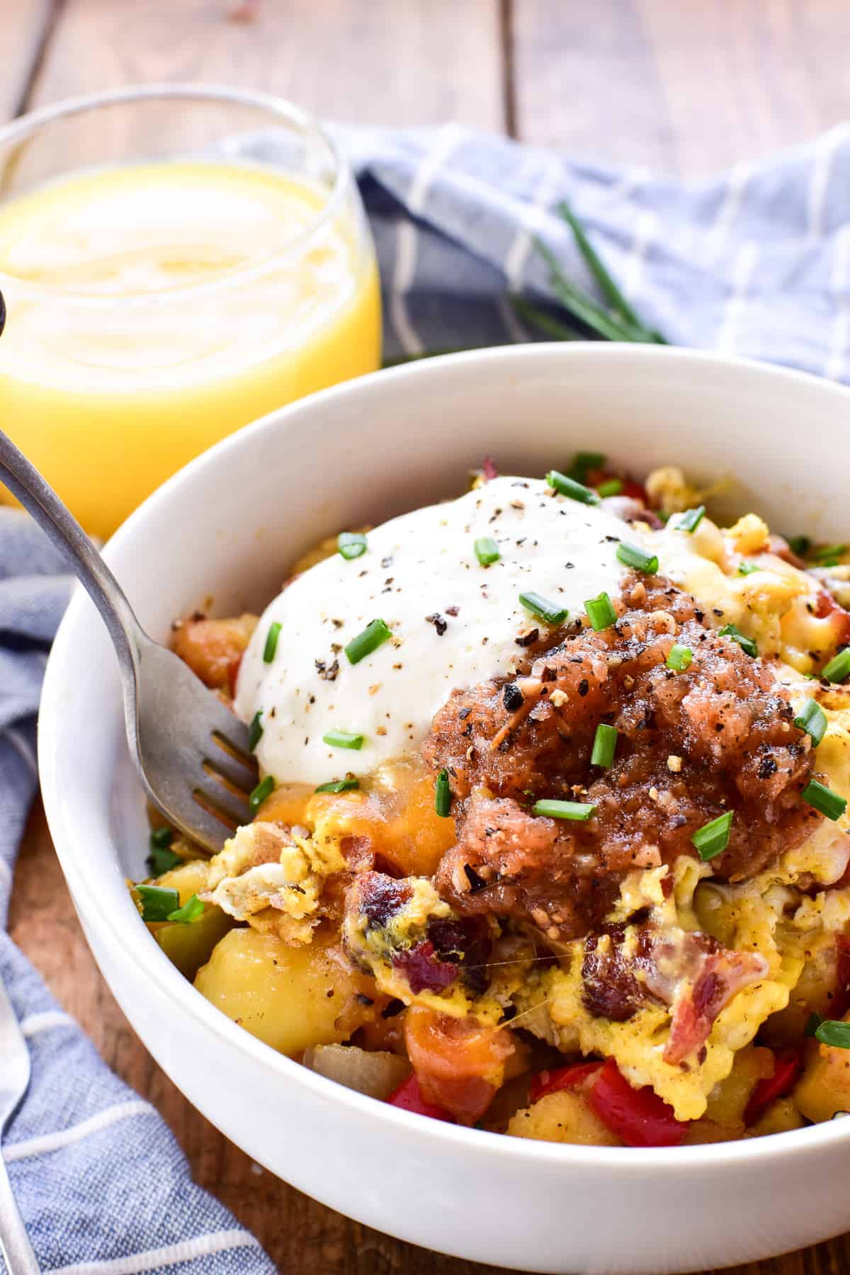 Quick and Easy Meal Prep Egg Scramble Bowls
