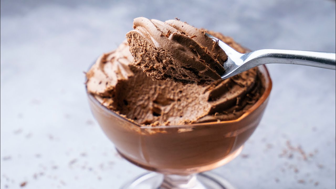 Chocolate mousse in minutes recipe