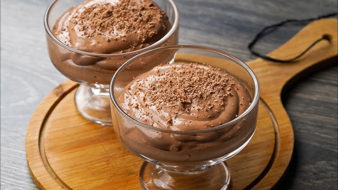 Chocolate mousse in minutes recipe