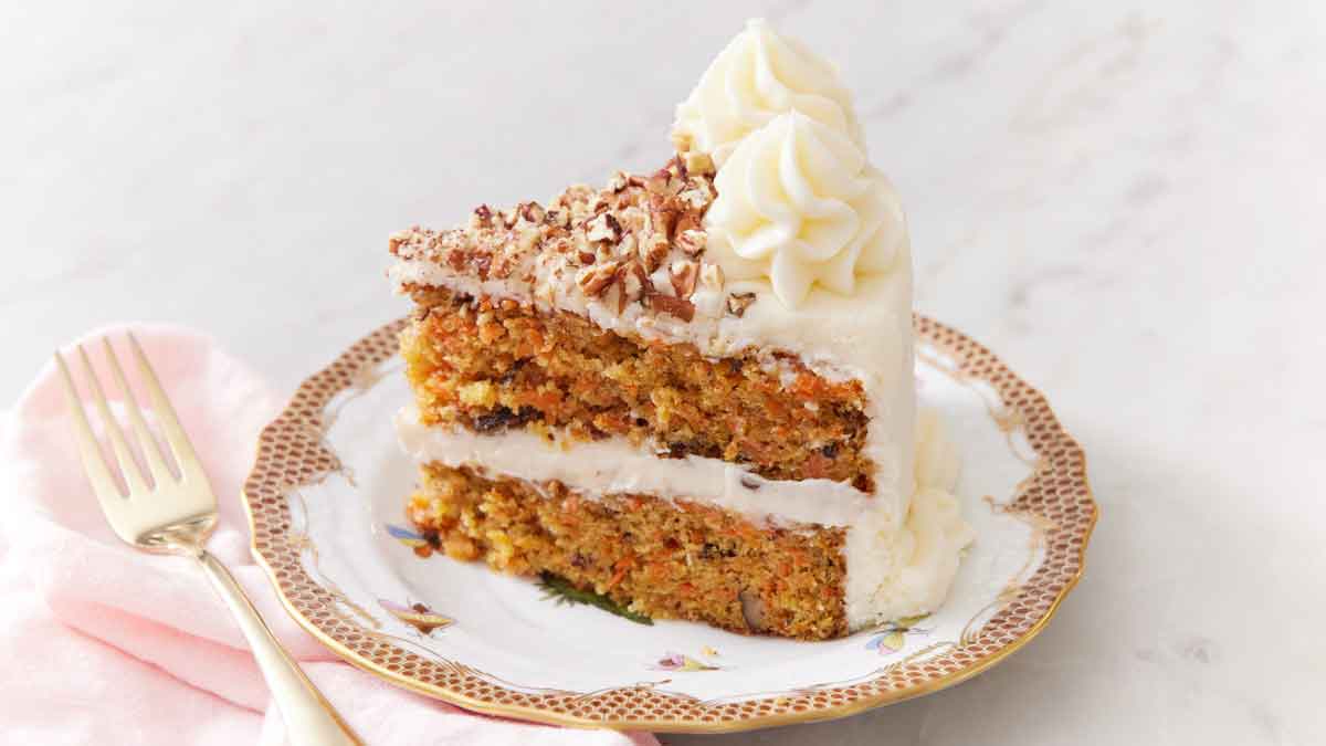 Classic carrot cake recipe