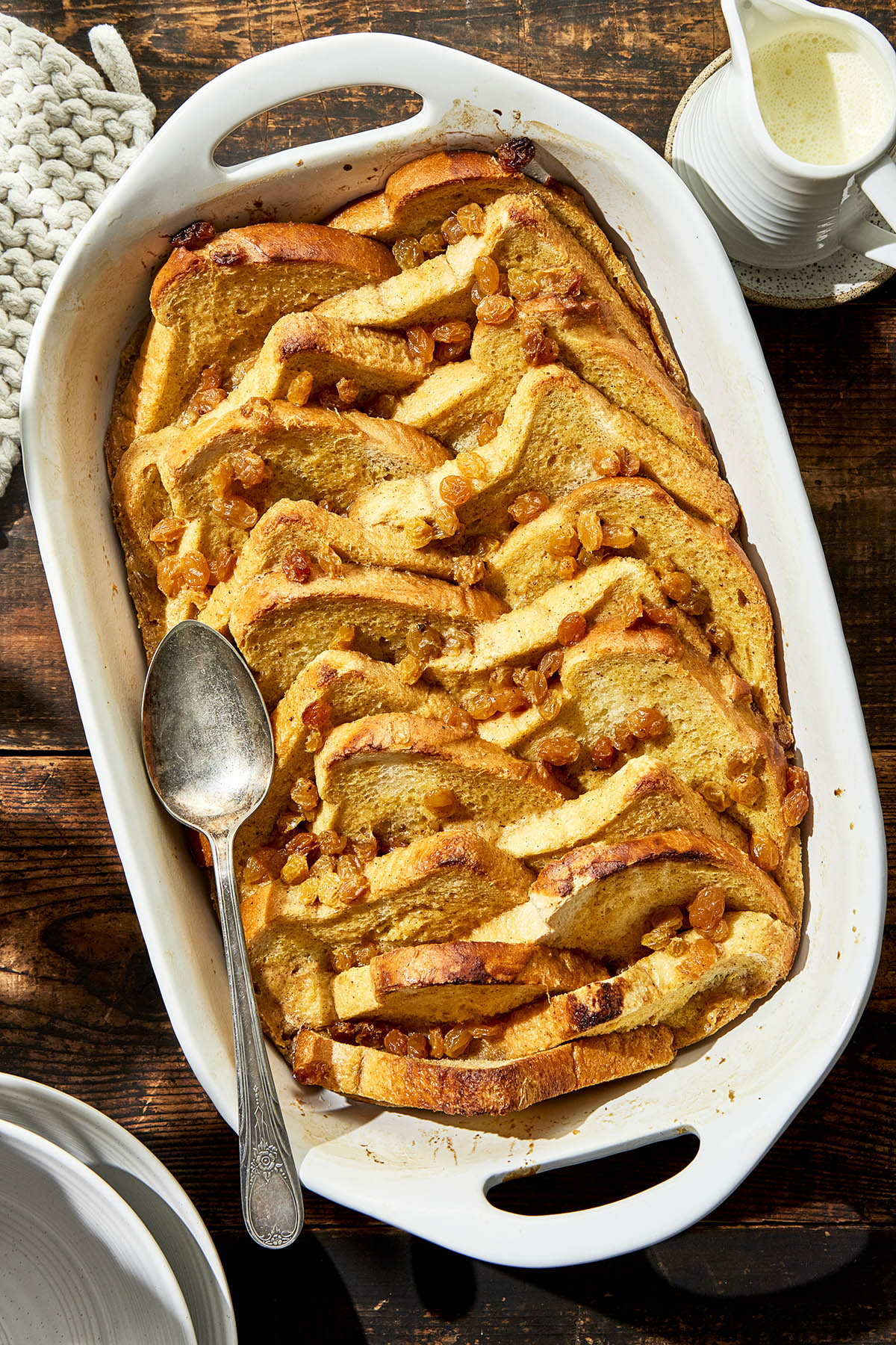 Bread and butter pudding