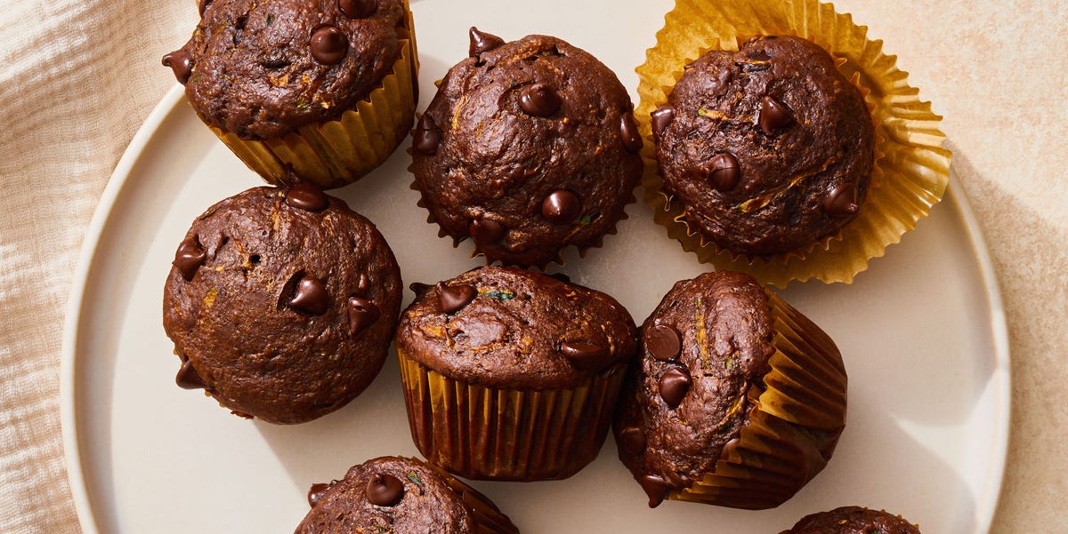 Chocolate-Zucchini Bran Muffins