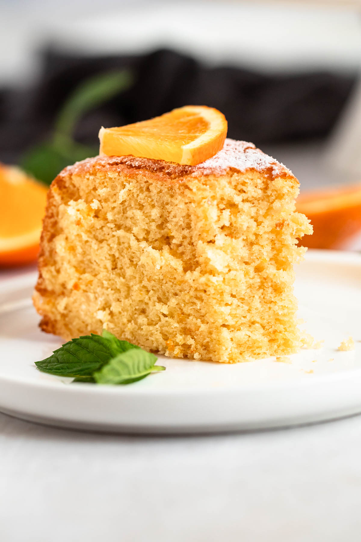 Flourless orange cake