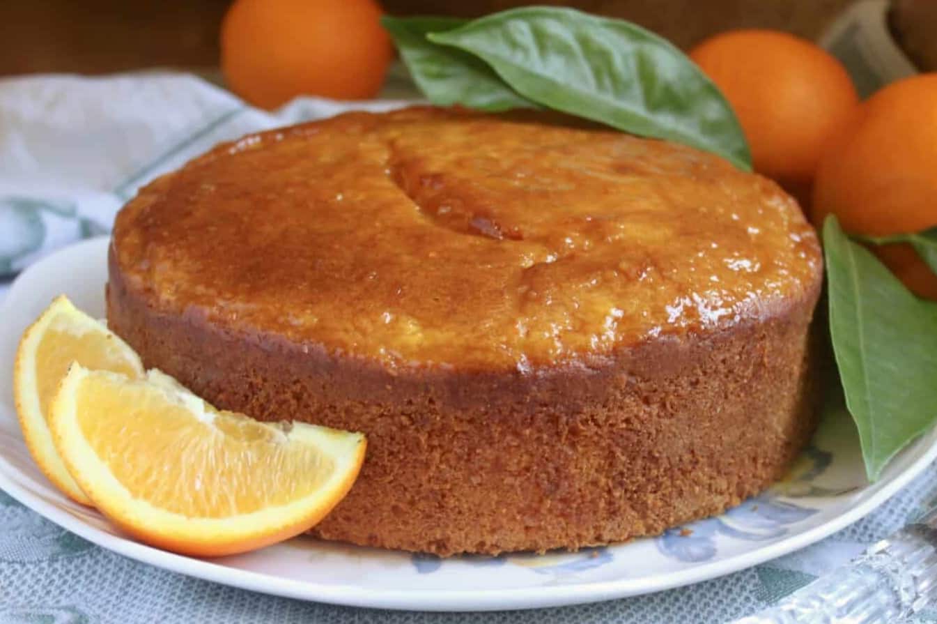 Flourless orange cake