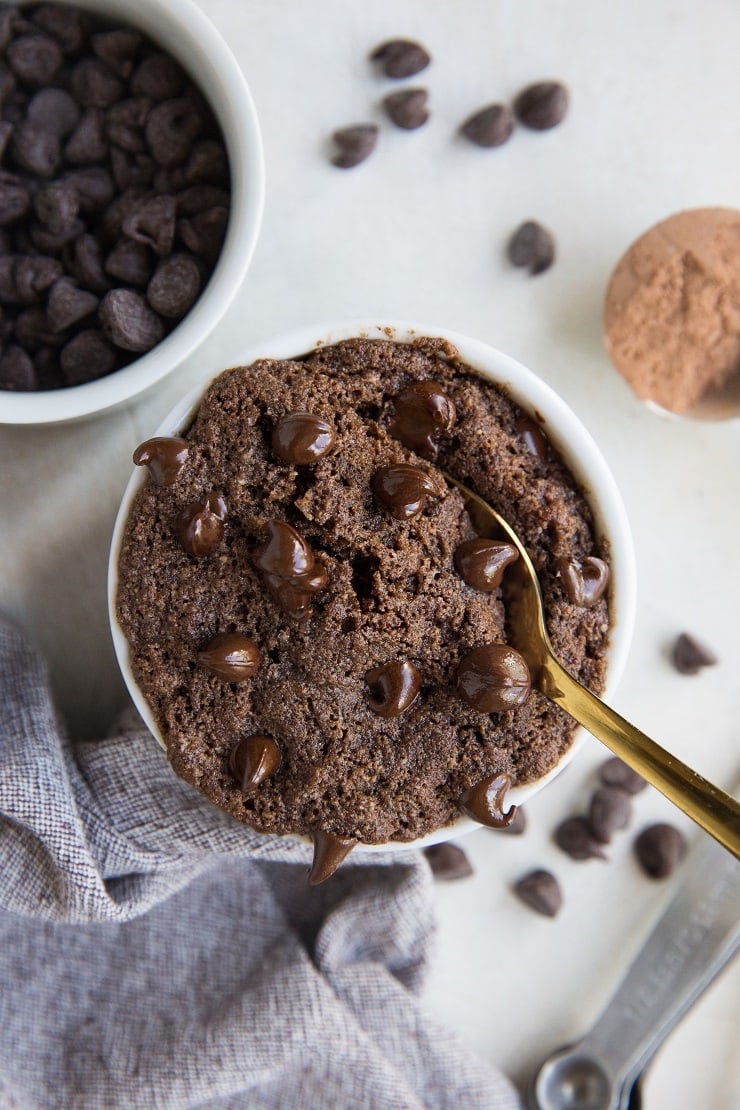 5-minute chocolate mug cake
