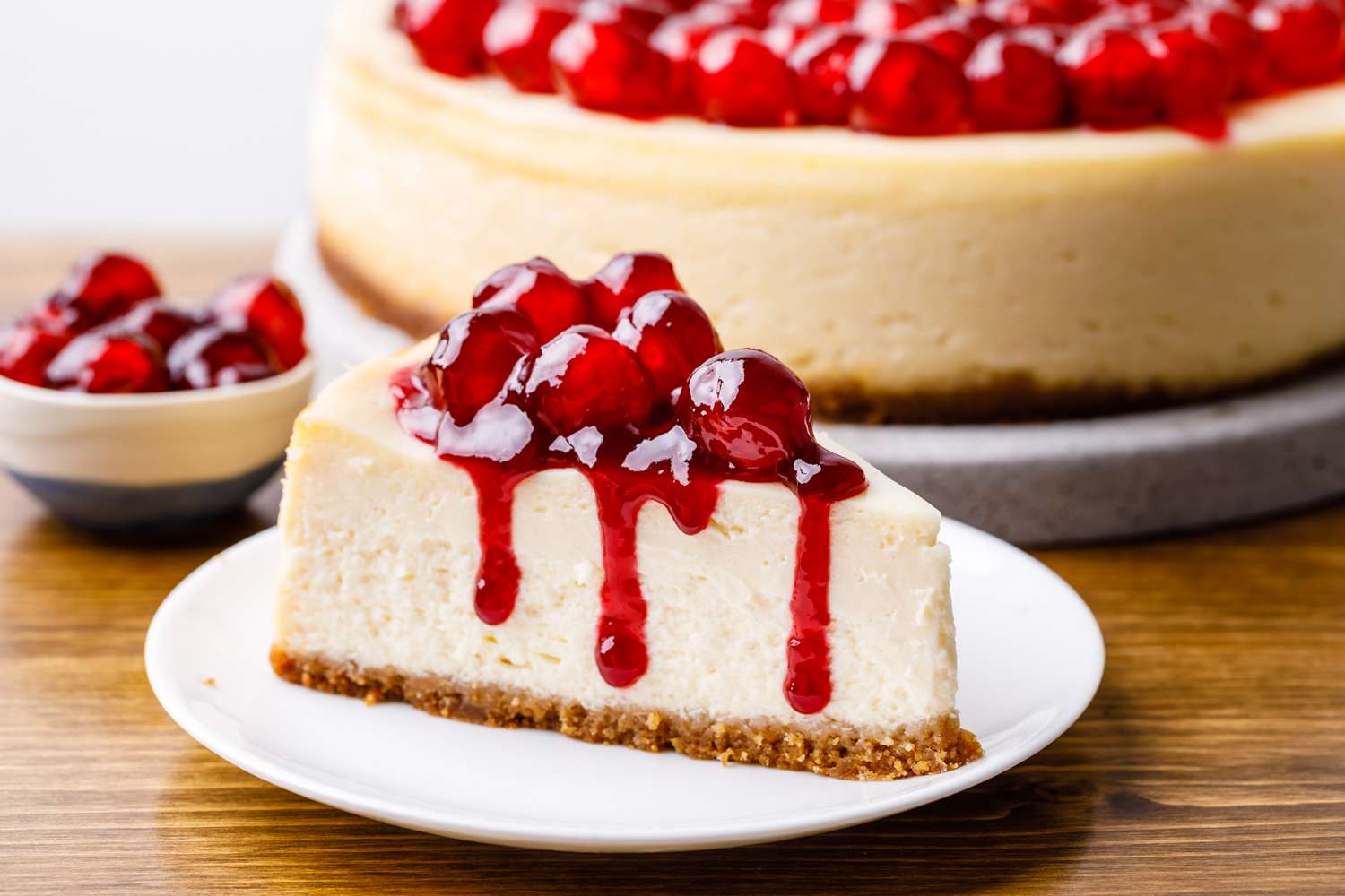 New York baked cheesecake