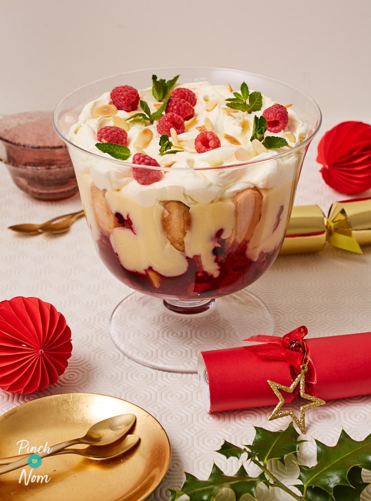 Our show-stopping Christmas berry trifle recipe