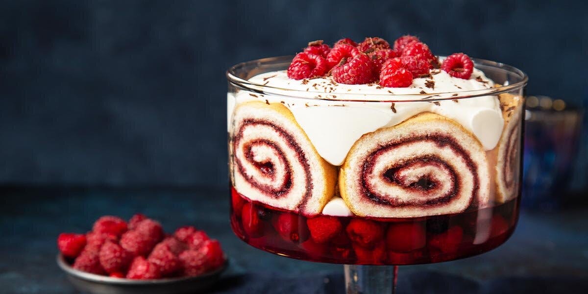 Our show-stopping Christmas berry trifle recipe