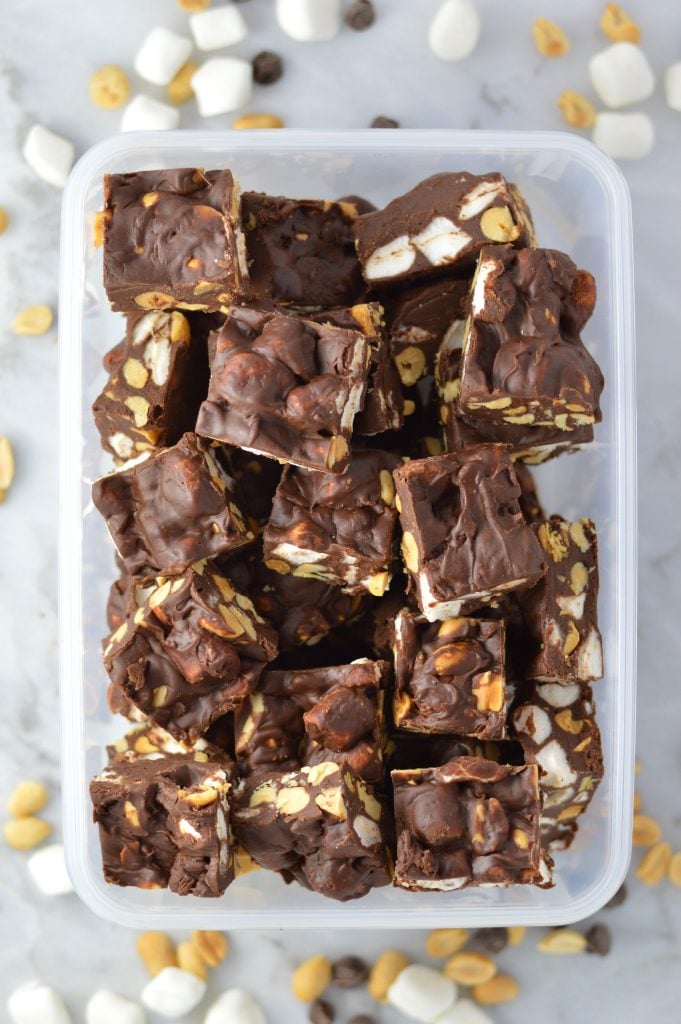 Taste s famous easy rocky road