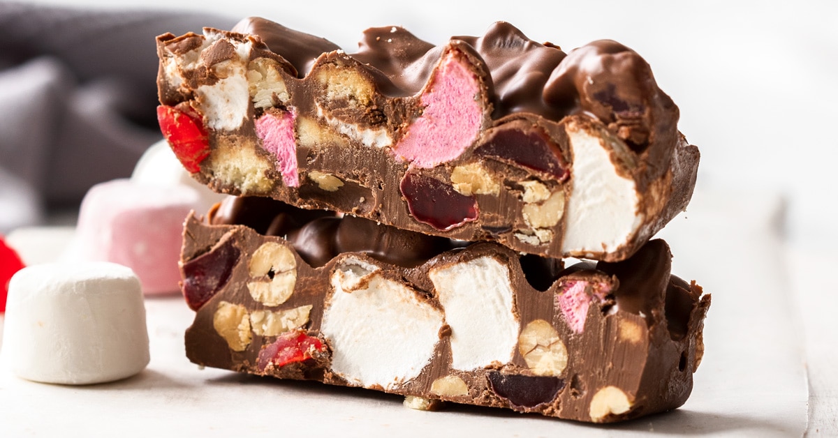 Taste s famous easy rocky road