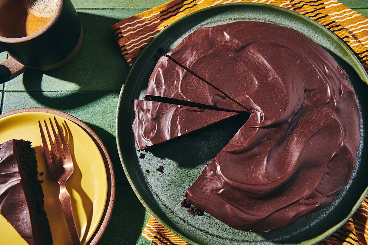 Flourless chocolate cake