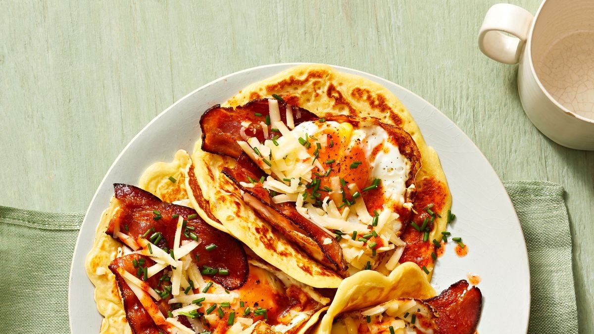 Loaded Pancake Tacos