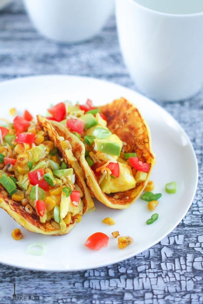 Loaded Pancake Tacos