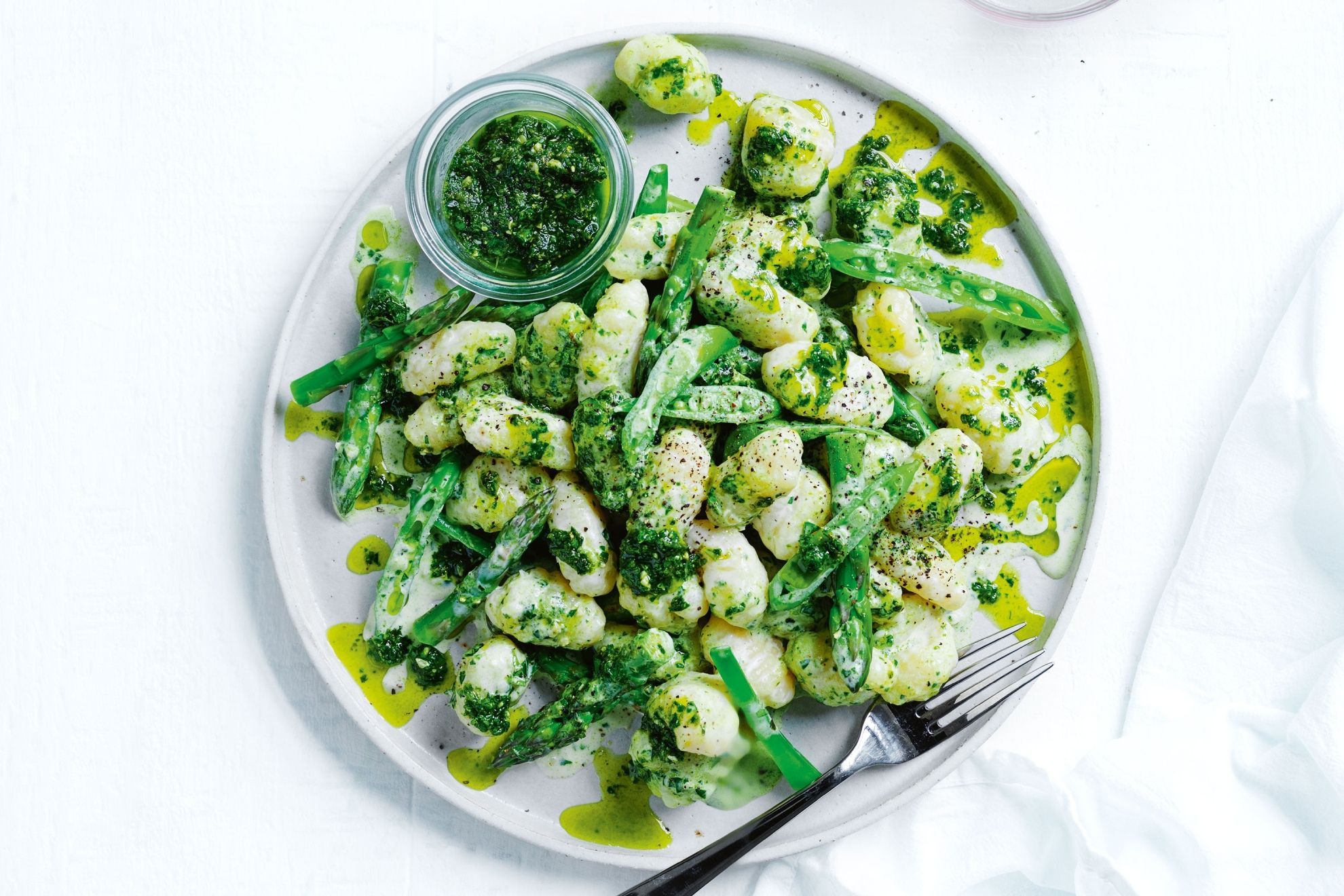 Quick spring gnocchi