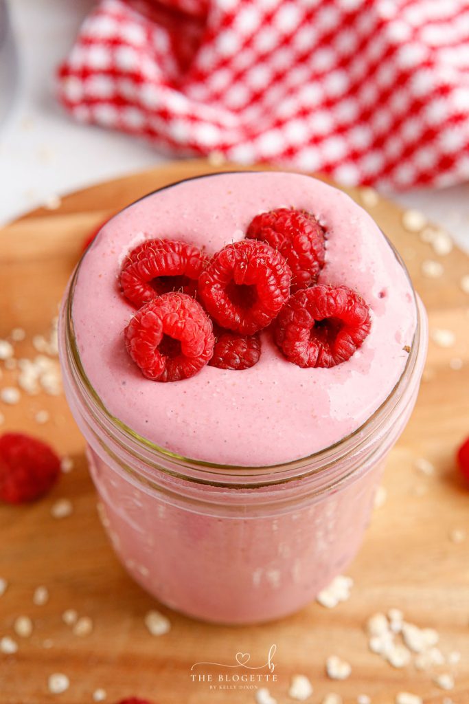 Coconut Raspberry Smoothie
