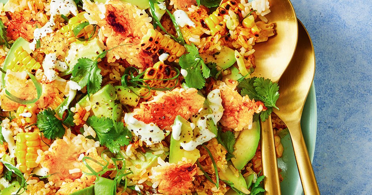 5-ingredient Mexican rice salad