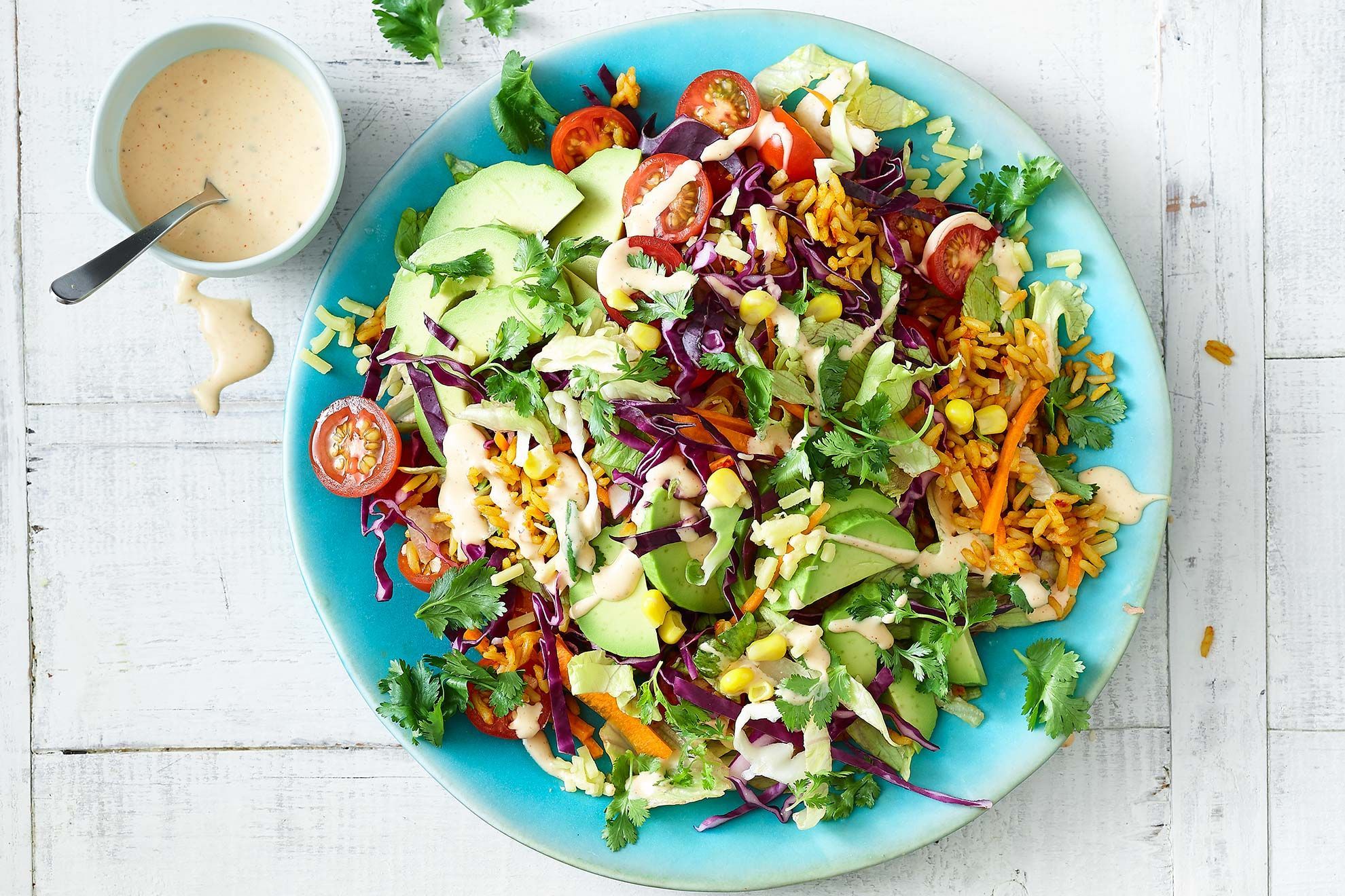 5-ingredient Mexican rice salad