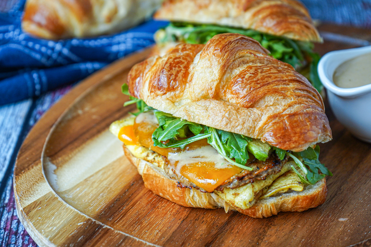 Croissant Breakfast Sandwich