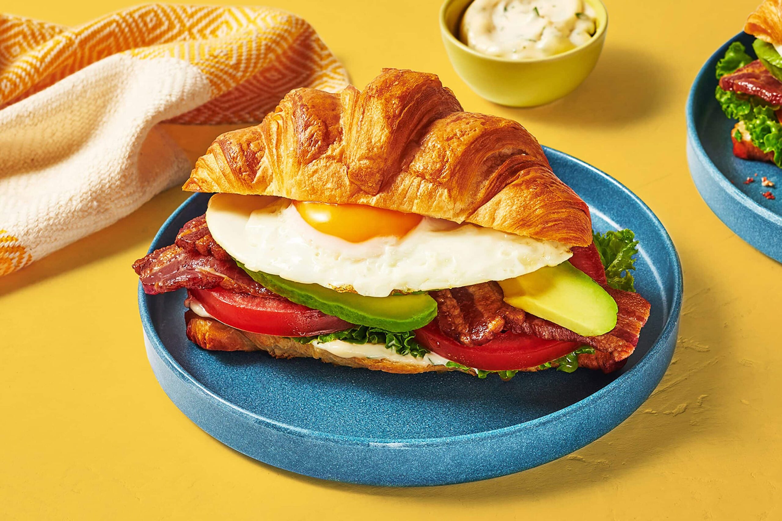 Croissant Breakfast Sandwich
