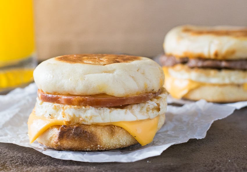 Homemade Egg McMuffin Recipe