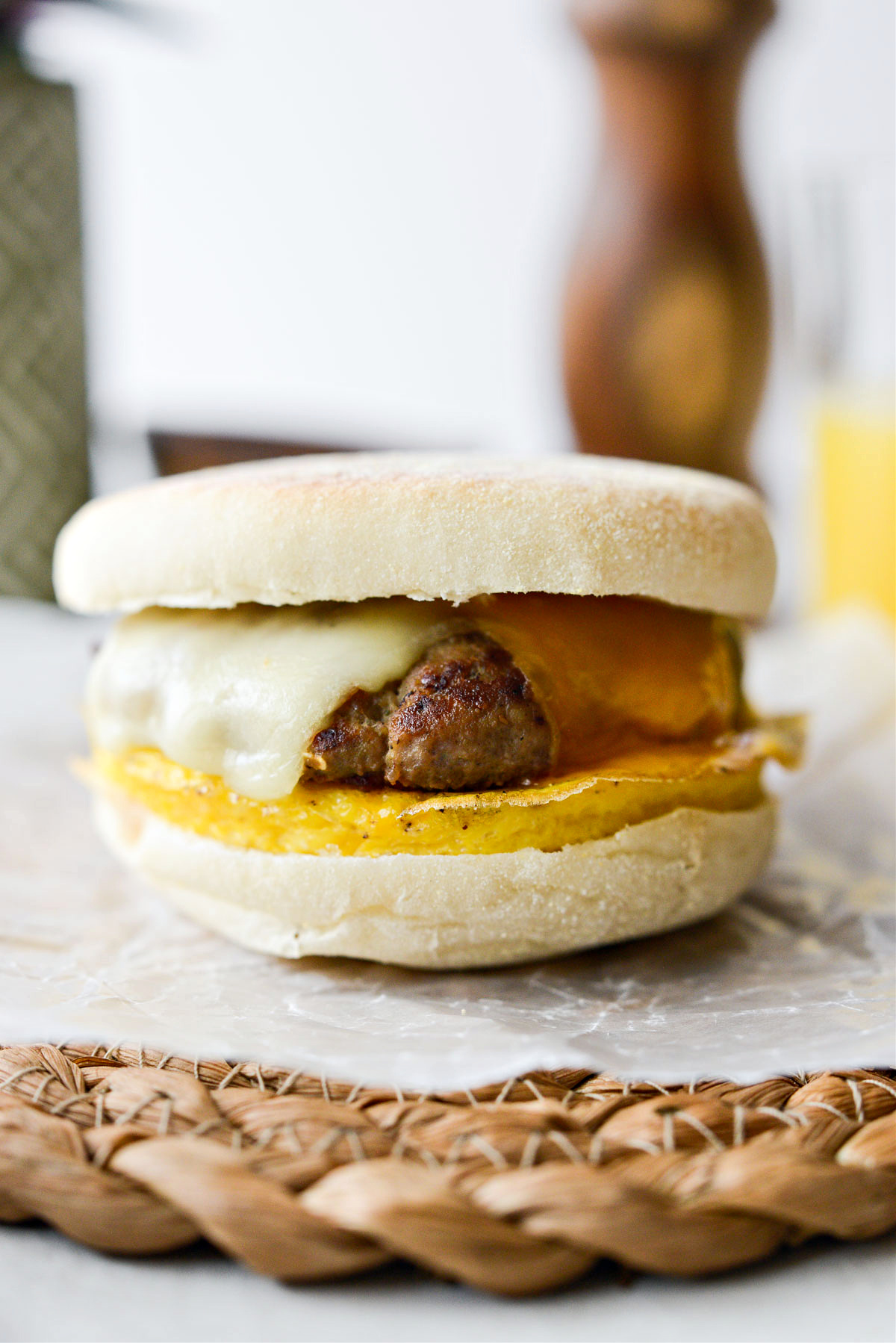 Sausage and Egg Sandwiches