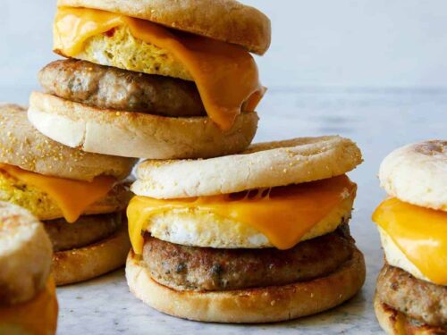 Sausage and Egg Sandwiches
