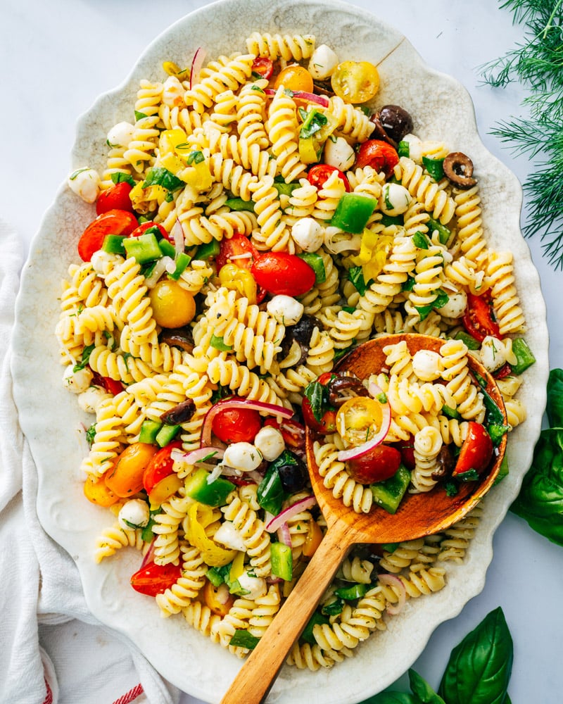 Pasta Salad with Homemade Dressing