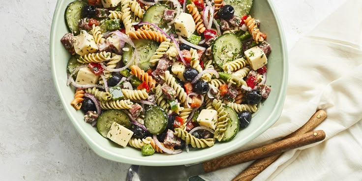 Pasta Salad with Homemade Dressing