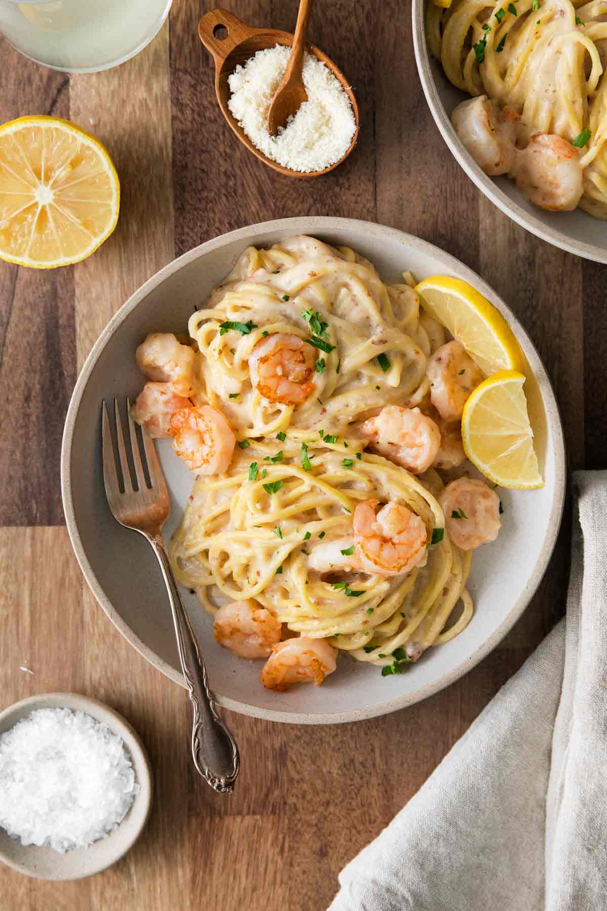 Shrimp Scampi with Pasta