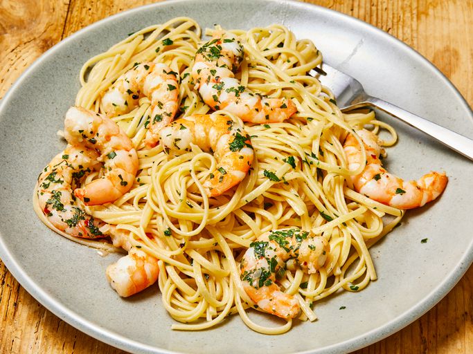 Shrimp Scampi with Pasta