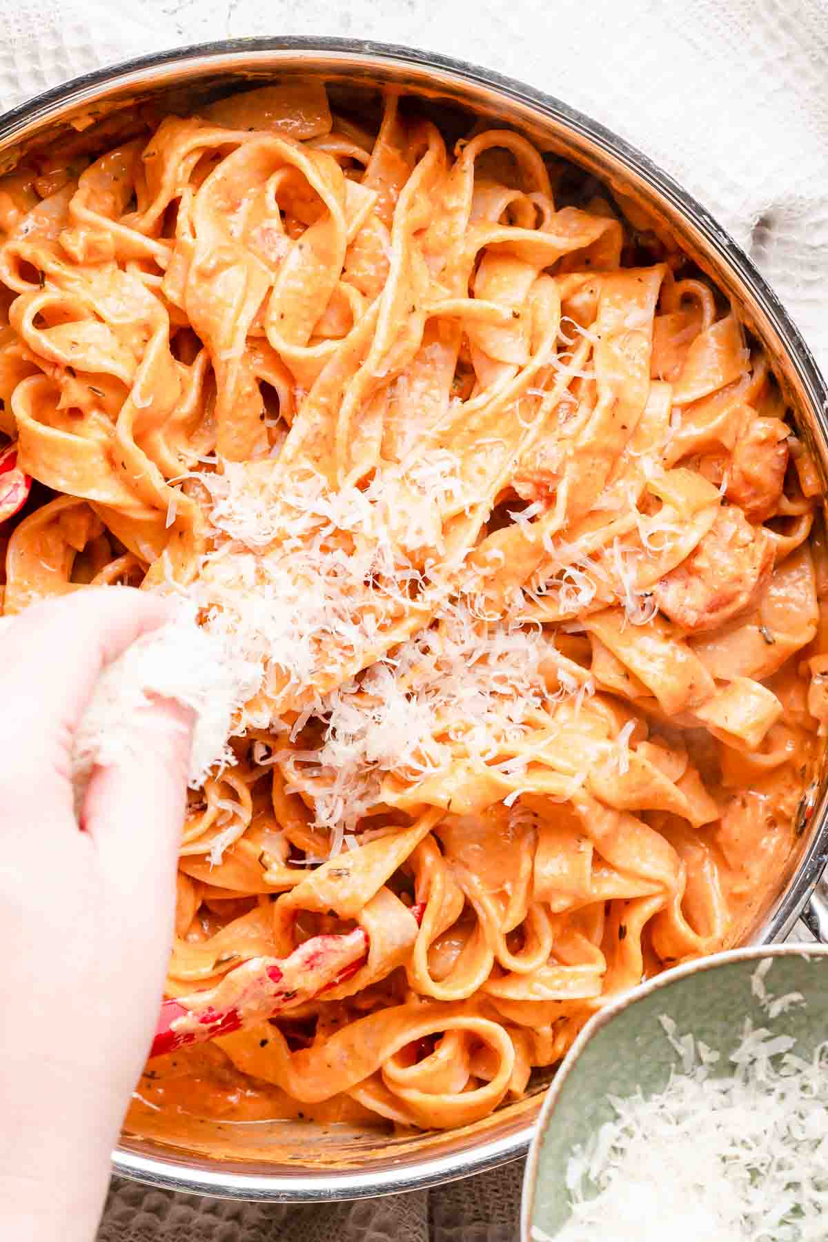 Tomato-Cream Sauce for Pasta