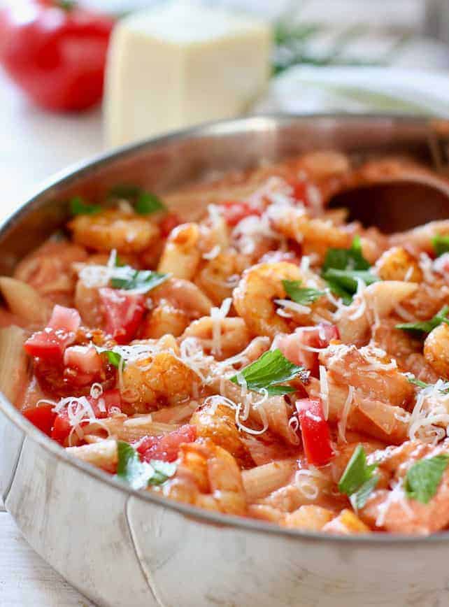 Tomato-Cream Sauce for Pasta